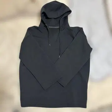 Spick & Span 블랙 종이 후드티