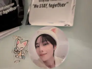 Stray Kids Exhibition 키링 캔 배치 아이엔