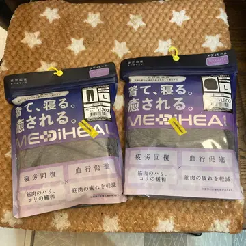 [새상품] MEDIHEAL 여성용 룸웨어 L 그레이 워크맨