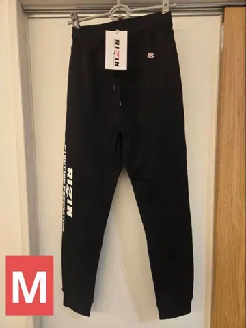 미사용 새상품 RIZIN 맨투맨 M 사이즈 블랙