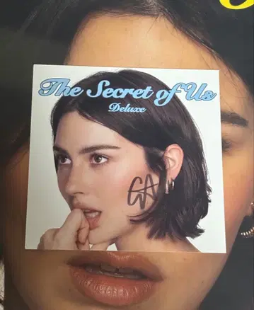 gracie abrams 그레이시 에이브람스 친필 사인