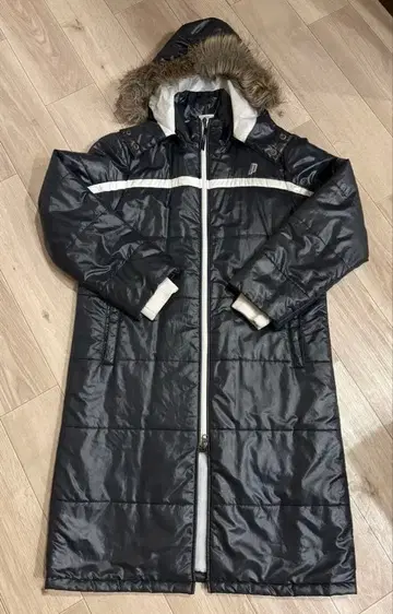 prince 후드 부착 벤치 코트 사이즈 M