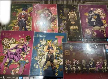 제일복권 죠죠 월드 I상 클리어 포스터 컴플리트