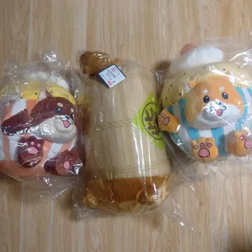 충견 모치시바 x 카나자와 마코토 BIG 봉제 인형 모치시바 시바견