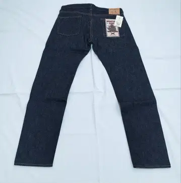 모모타로 진즈 동단 라벨 14.7oz 타이트 테이퍼드 진즈/W36