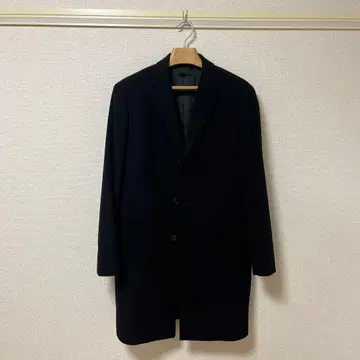 UNIQLO 울 캐시미어 체스터 코트 XL 블랙