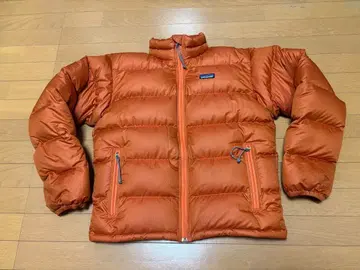 patagonia 다운 자켓 파타고니아 표기 사이즈 S 오렌지