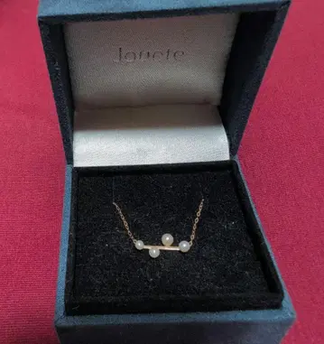 Jouete 펄 장식 목걸이 골드 K10 쥬에테