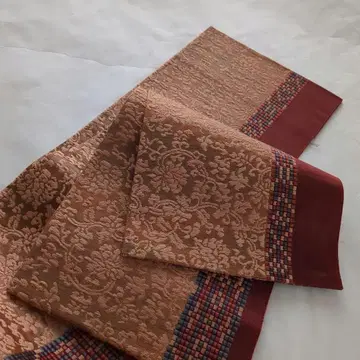 2-4 순수 실크 멋진 반폭 오비 일품