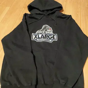XLARGE 블랙 후드티