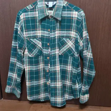 BIG MAC 체크 무늬 플란넬 셔츠