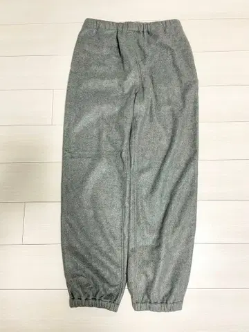 AURALEE PURE SILK COMFORT FLEECE PANTS 4