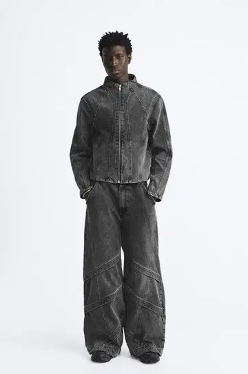 ZARA 라이더스 데님 셋업