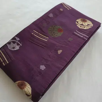 2-70 순수 실크 오샤레 반폭 오비