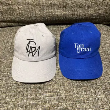 거의 새상품 TANGRAM 타그램 캡 2개 세트