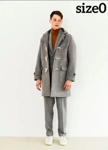 AURALEE 헤비 멜톤 더플 코트 0 HEAVY MELTON