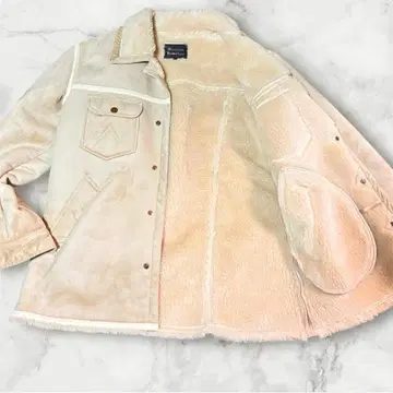 랭글러 WRANGLER 보아 큰 사이즈 베이지 계열 XL