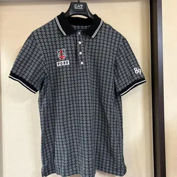 PG89 기하학 패턴 피케 셔츠 사이즈 6