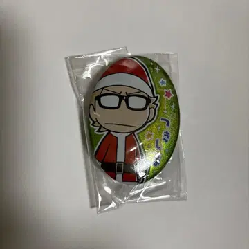 하이큐 츠키시마 케이 크리스마스 타원 캔뱃지 j-world 산타