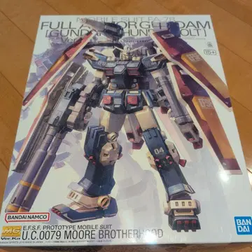 15일까지 미조립 MG 풀아머 건담 ver.ka 썬더볼트판