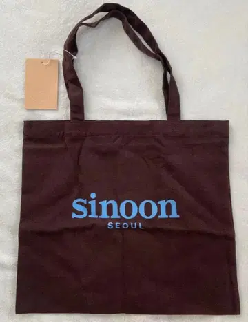 sinoon 브라운 토트백 미사용 새상품
