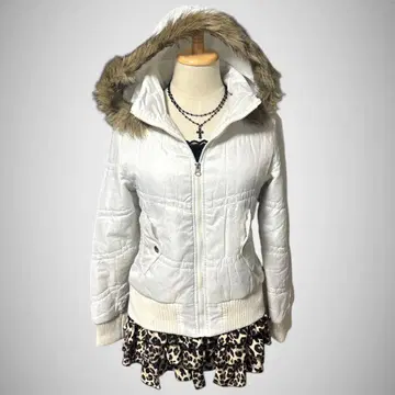 다운 자켓 퍼 포함 아우터 Y2K 헤이세이 갸루 그런지 모리걸