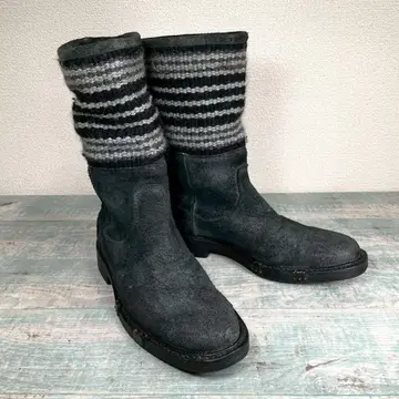 레어 초기 넘버나인 니트 부츠 26.5