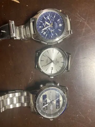 쿼츠 손목시계 3세트