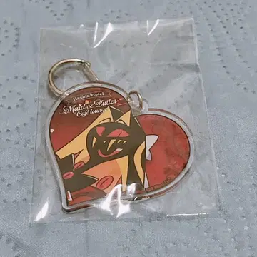 해즈빈 호텔 애니카페 하트 아크릴 키링 서펜샤스