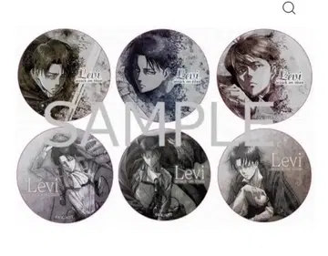 진격의 거인 캔뱃지 컬렉션 리바이ver. 컴플리트 세트