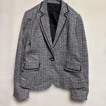 a.v.v 아베베 테일러드 자켓 블랙 L 포멀 레이온