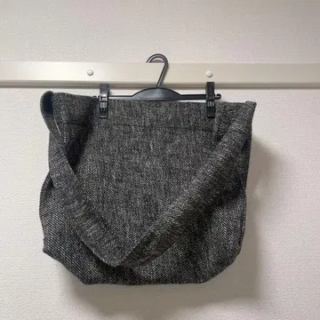 [ LIDNM ] TWEED LARGE NEWSPAPER BAG