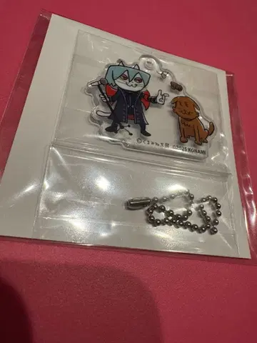 [일하는 고양이] x 팝픈뮤직 복권 아크릴 키링 C상