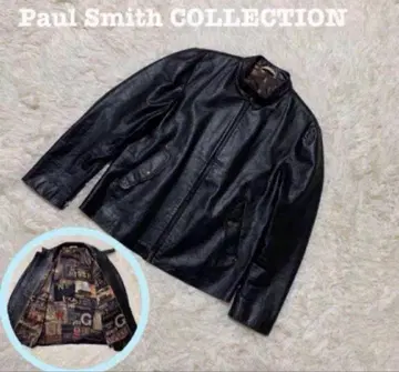 [ 최고급 라인 ] 폴스미스 컬렉션 싱글 라이더 안감 올 패턴 XXL