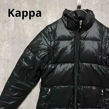 카파 2way 다운 자켓 베스트 원 포인트 심플 큐트