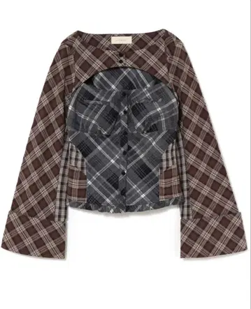 안도마리 Nancy 체크 탑