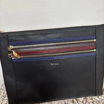 Paul Smith 클러치백 블랙/멀티 컬러