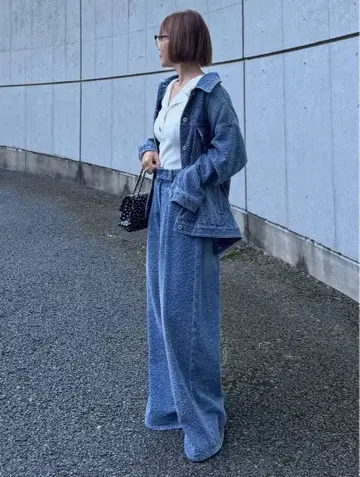 cygne 시뉴 팬시 데님 데님 팬츠