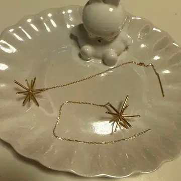 쥬에테 아메리칸 귀걸이 이가이가 골드