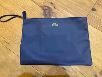 LACOSTE 네이비 클러치백