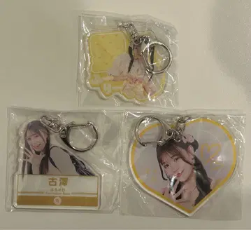 CUTIE STREET 큐스토 후루사와 리사 후리 아크릴 키링 3종