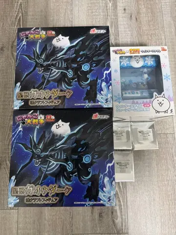 혼 크라프트 냥코 대전쟁 황수 가오다크 2개, 형태 저금통 스티커 19장