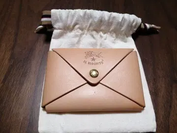 미사용 일비종떼 IL BISONTE 명함지갑 카드 케이스 누메