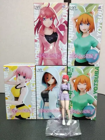 5등분의 신부 헬스장 데이트 피규어 6체 세트