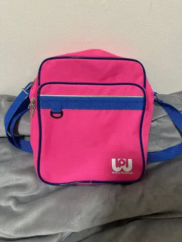 WORLD PEGASUS 핑크 숄더백