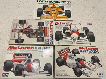 타미야 1/20 스케일 F1 프라모델 5개