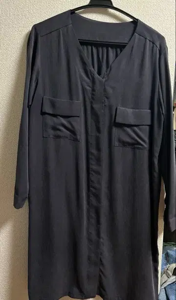 TIENS ecoute 티어 셔츠 원피스 블랙