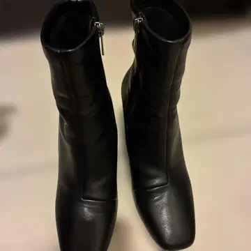 RANDA 부츠 우천 겸용 베이직 라운드 스퀘어 숏부츠