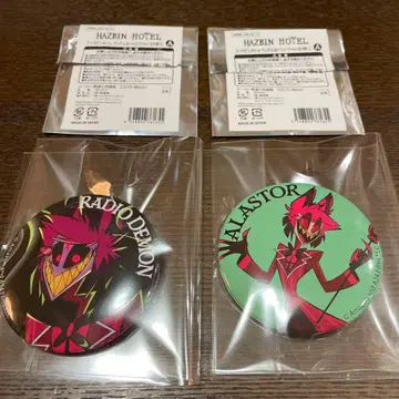 HAZBIN HOTEL 캔뱃지 2개 세트