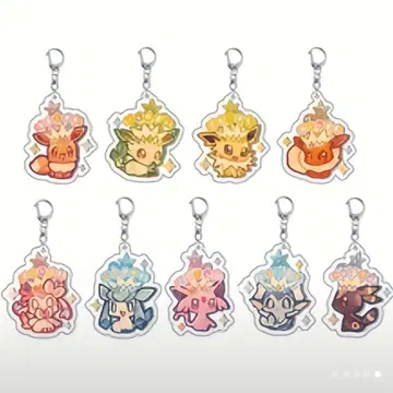 이브이프렌즈 부즈 테라스타 아크릴 키링 9개 세트